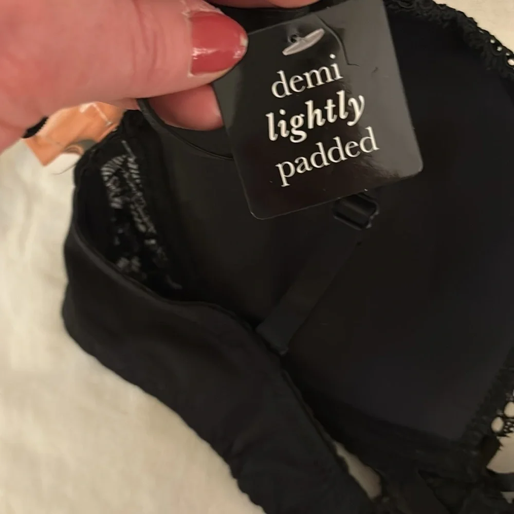 NWT Rene Rofe Demi lightly padded 2 pack bras 34C - Picture 5 of 6
